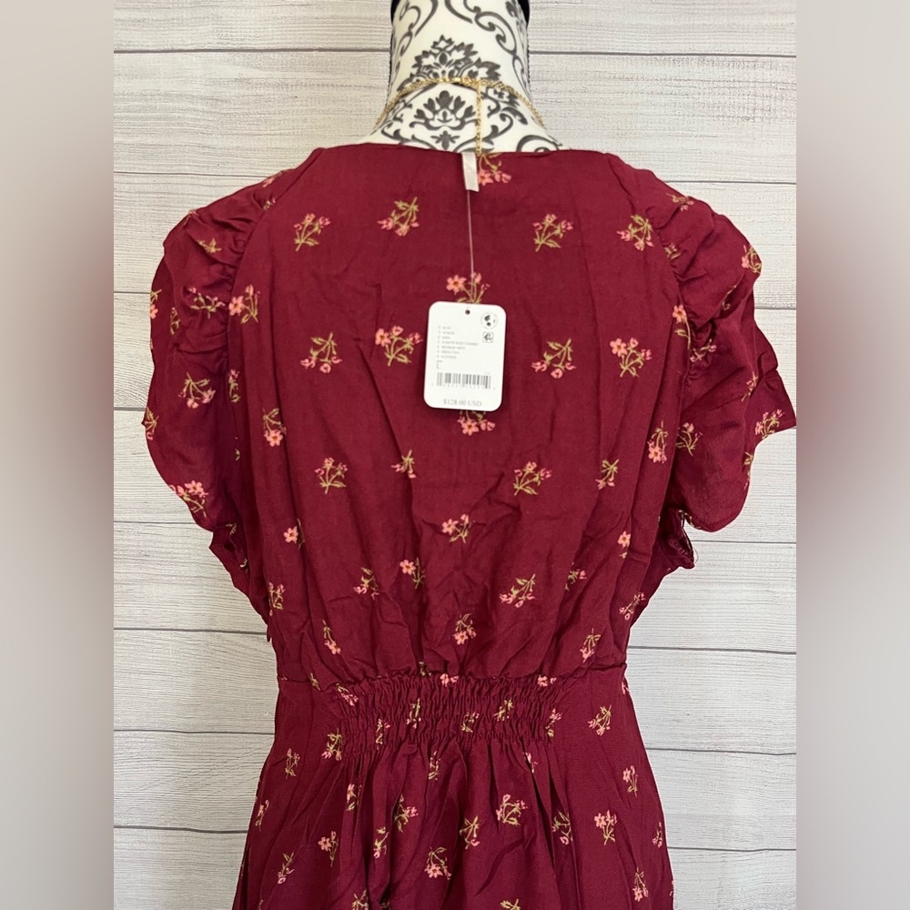 Free People | NWT Floral Mini Dress - Picture 8 of 10